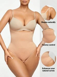 SHAPORA Body fajas unicolor - Albaricoque - Ver 2