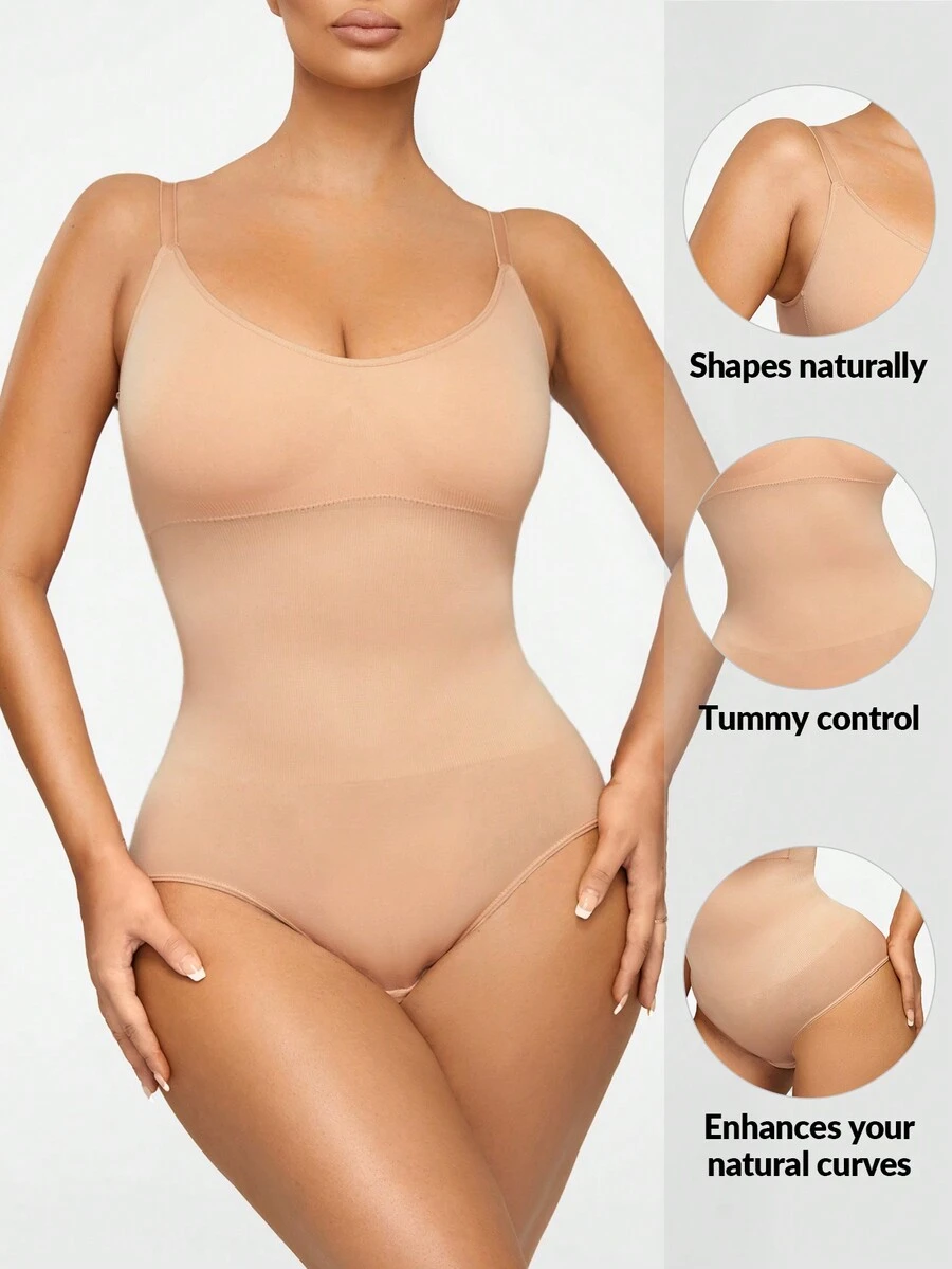 SHAPORA Body fajas unicolor - Albaricoque - Ver 1