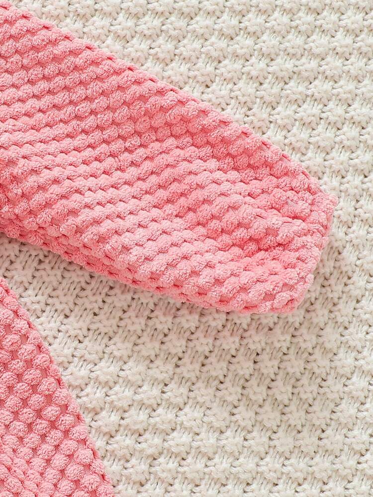 女嬰素色後鎖孔洋裝和包 - 彩色 - 查看 5