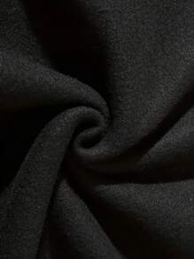 Manfinity Hypemode Nam Slogan Đồ họa Trái tim Túi kangaroo Hoodie - màu đen - Xem 4