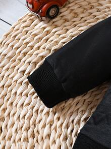 Baby Boy Car Print Sweatshirt & Sweatpants - Multicolor - View 5