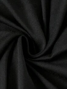 男婴万圣节骷髅印花连体衣和帽子，适合万圣节派对 - 黑色 - 查看 6