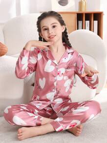 Pijamas Niñas (8-12) - Rosa - Ver 4