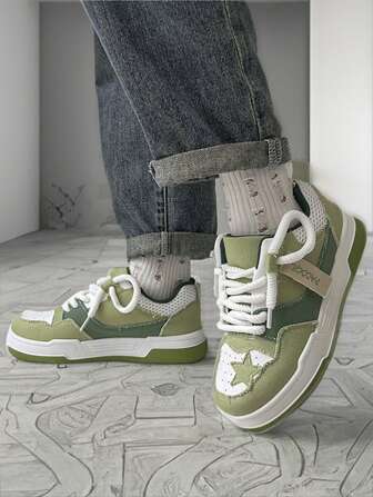 女式戶外坡跟厚底破洞、磨邊、剪裁紋理牛仔布運動運動鞋