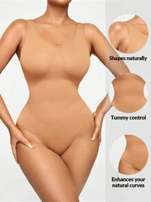SHAPORA Body fajas unicolor - Albaricoque - Ver 2