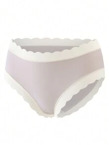 5pack Leopard Print Scallop Trim Panty - Multicolor - View 8