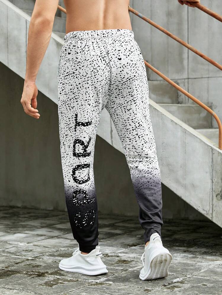 1pc Letter Graphic Sports Pants Sweat Pants