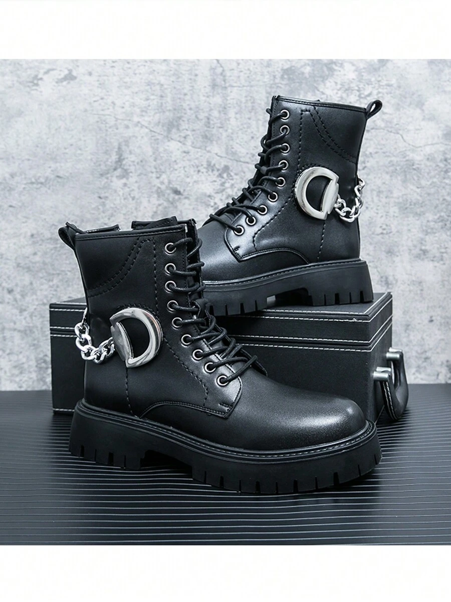 Botas de hombre - Negro - Ver 1