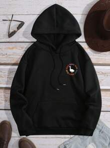 SHEIN EZwear 女士衛衣 - 黑色 - 查看 2