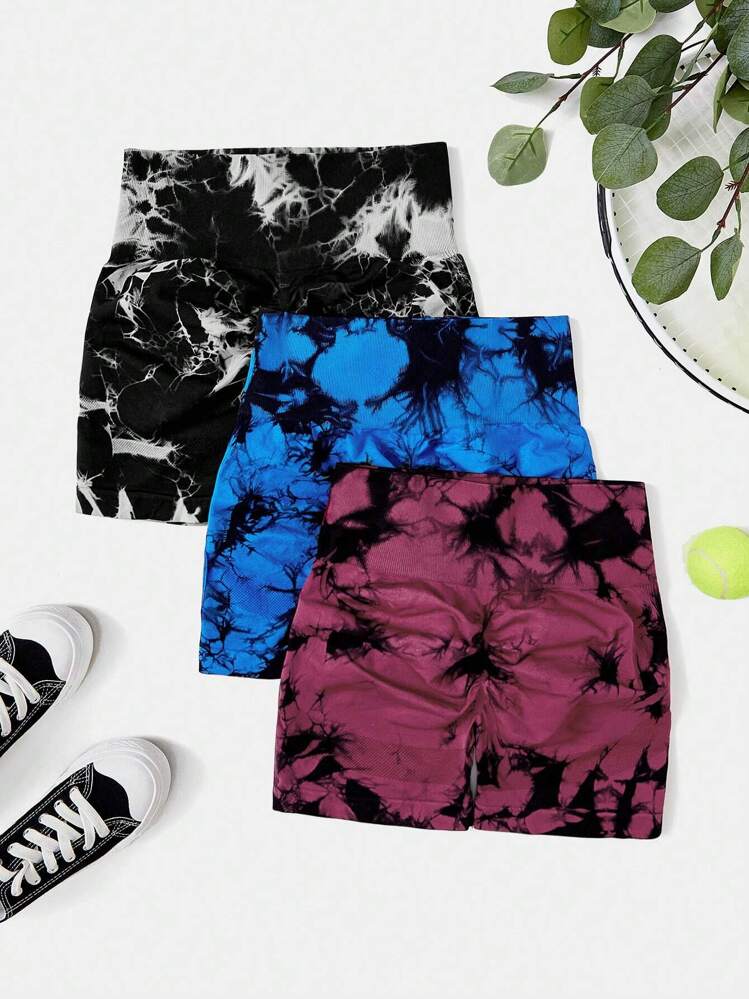 Petite Ensemble Sweat Jogging Tie Dye Bleu | FR