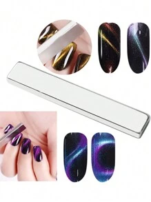 FULL BEAUTY 1pc Nail Art Cat Eye Magnet Tool - Grey - View 6