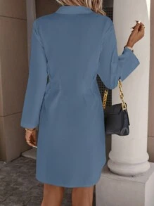 SHEIN LUNE Đầm - Màu xanh hải quân - Xem 2