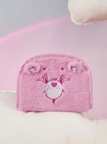SHEIN X Care Bears Túi đựng khăn giấy gấu hình trái tim sang trọng màu hồng - Nhiều màu - Xem 3