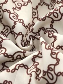 BizChic Allover Print Lapel Neck Blazer In Fall/Winter - Multicolor - View 6