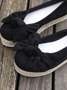 Women's Wedge & Platform Sole Shoes - Black - View 2