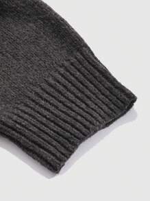 DAZY Cárdigan Con Aberturas Laterales Delante Con Botones Y Hombros Caídos - Gris - Ver 9