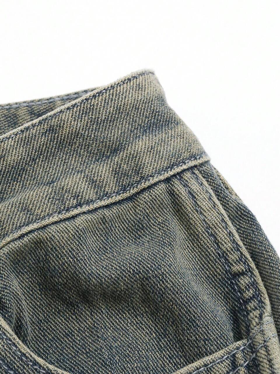 Seam Side Wide Leg Jeans