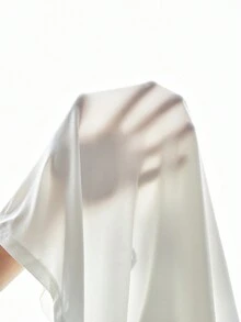 Heart & Slogan Graphic PJ Set - White - View 6