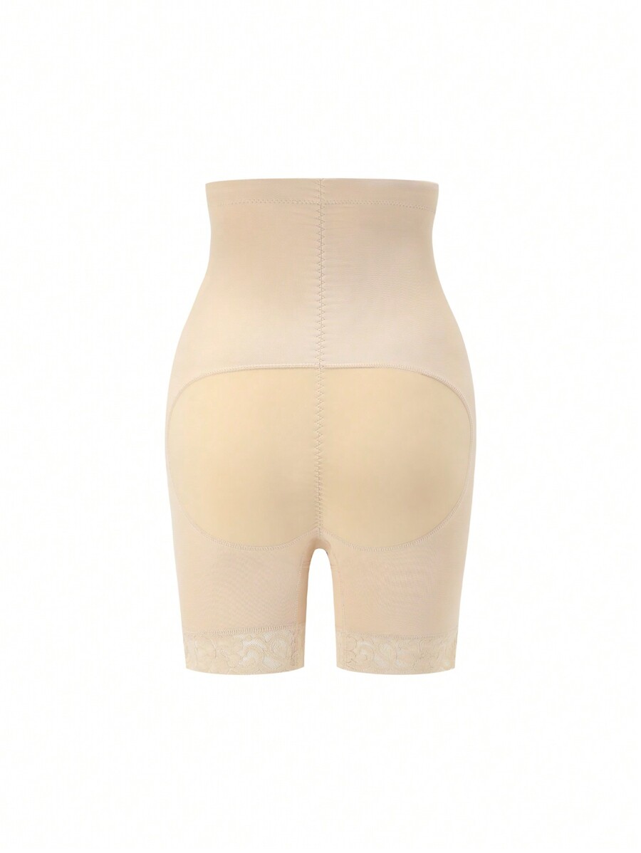 Contrast Lace Zip Front Shapewear Bottom SHEIN USA