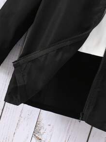 Bé trai tuổi teen Phản chiếu Bảng Áo trùm đầu Without Tee - màu đen - Xem 6