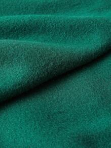 SHEIN EZwear Loose Casual Simple Long Sleeve Hooded Women Sweatshirt, Suitable For Autumn And Winter - Dark Green - View 4