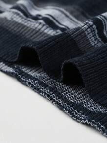 Manfinity Homme Nam Mẫu sọc Thả vai Áo len - Nhiều màu - Xem 5