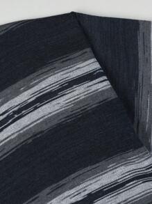 Manfinity Homme Nam Mẫu sọc Thả vai Áo len - Nhiều màu - Xem 4