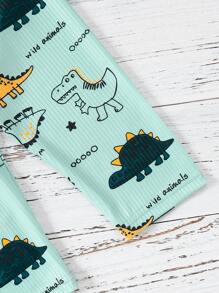 Baby Boys Dinosaur Print Tee & Pants