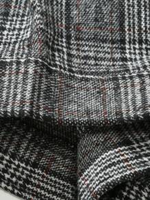 Manfinity Homme 男士格紋印花翻蓋口袋前紐扣夾克 - 彩色 - 查看 5