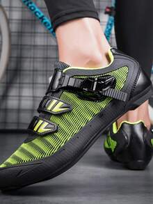 Men's Cycling Shoes New Fly-Knitting Road Lock Shoes Cycling Shoes Mountain Bikes with Lock-Assist Hard Sole