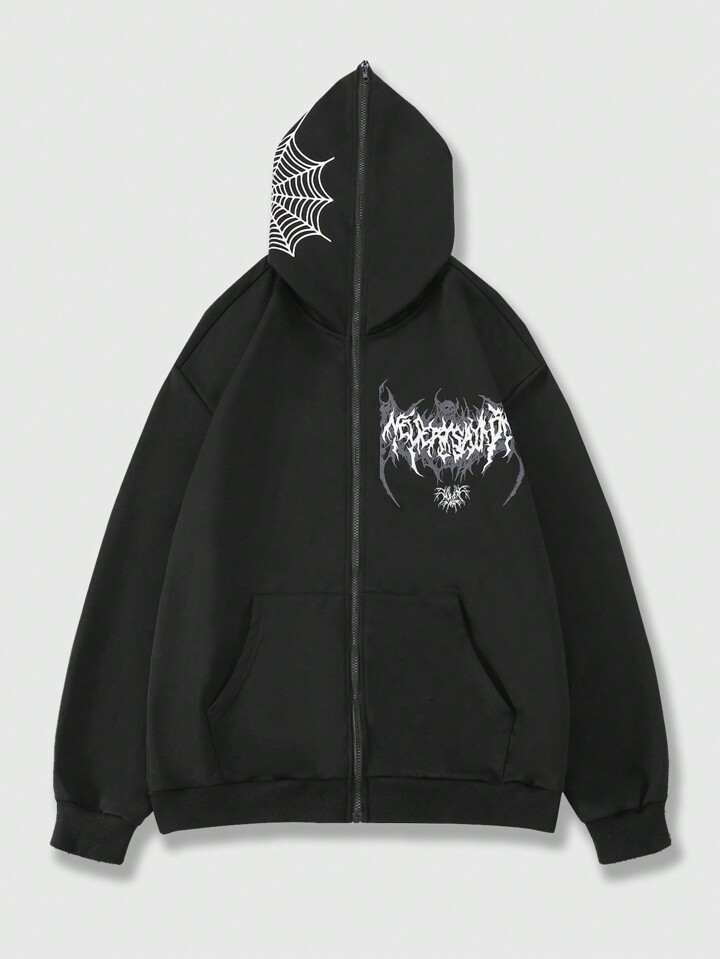SPIDERWEB HOODED JACKET SILVER GRAY Lサイズ 71XiDtDf6ZL._UY350_.jpg
