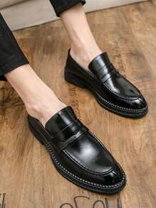 Zapatos formales para hombre - Negro - Ver 3