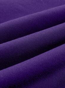 Manfinity EMRG 鬆身男士籃球和字母圖案的兩色挑戰者夾克,不包含t恤 - 彩色 - 查看 6