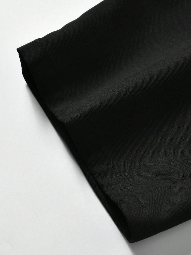 Men 1pc Shawl Collar Blazer & 1pc Suit Pants