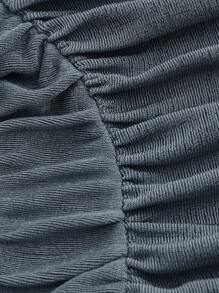 SHEIN MOD Áo thun nữ - Xám - Xem 4