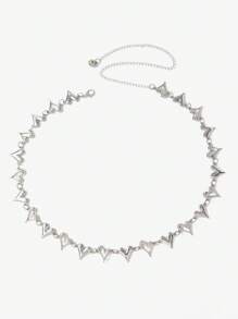 SHEIN ICON NỮ Eo Chuỗi - Bạc - Xem 5