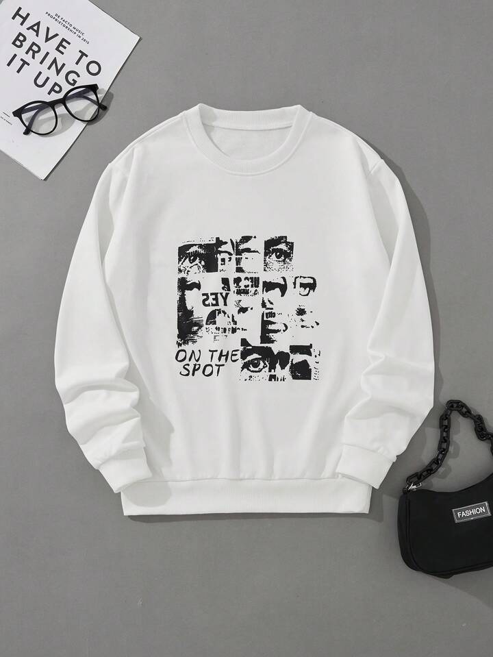 Bts sweatshirt shein hot sale