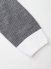 Manfinity Homme Men Colorblock Striped Pattern Sweater - Multicolor - View 3