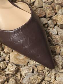Women Flats Shoes - Coffee Brown - View 3