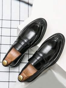 Zapatos formales para hombre - Negro - Ver 2