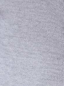 SHEIN LUNE Solid Knot Side Wrap Cardigan