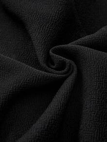 BizChic 兩色正面扭褶吊帶洋裝 - 黑色 - 查看 7