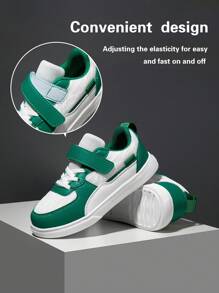 1 双儿童运动鞋运动休闲鞋时尚网眼透气舒适跑步鞋，适合 6-16 岁儿童，春秋季 - 綠色 - 查看 2