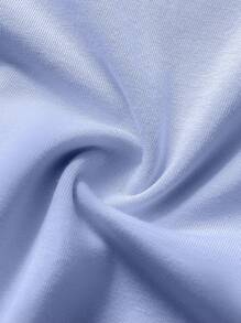 Lsscid Men Slogan Graphic Tee - Dusty Blue - View 5