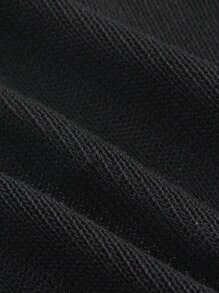SHEIN MOD Cárdigan corto sólido, Tops de manga larga