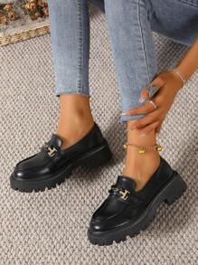 Women Loafers - Black - View 5