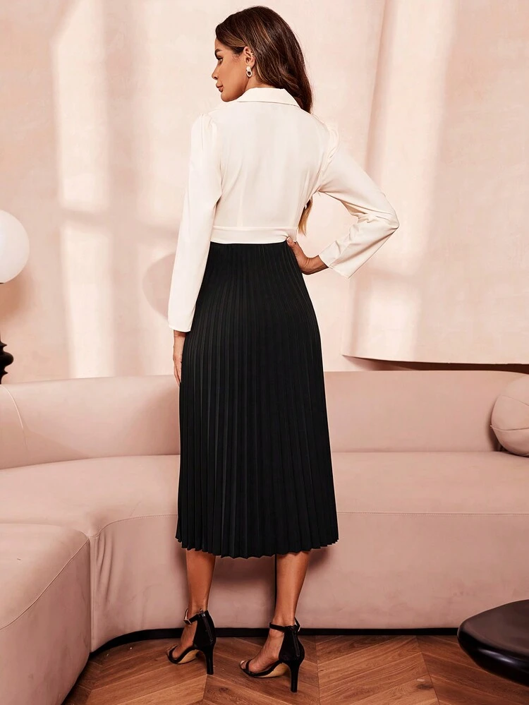 Solid Ring Detail Blouse