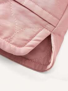 Baby Girl Dual Pocket Coat With Bag