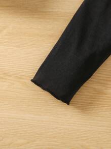 SHEIN 少女秋季2入組心形印花服裝 - 彩色 - 查看 6