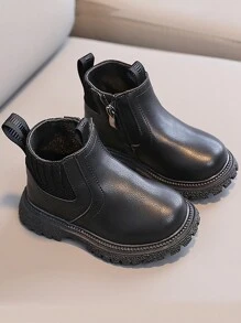 嬰兒靴 - 黑色 - 查看 5